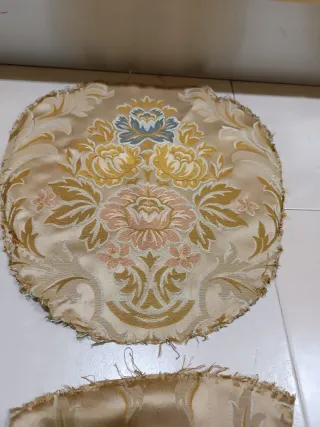 Tapicería floral para 6 sillas