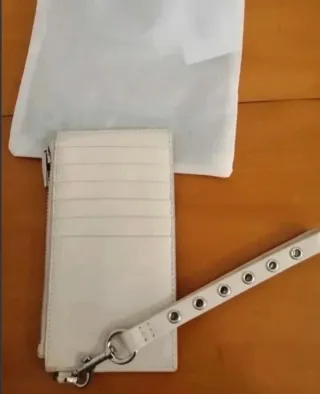 Bimba y Lola Tarjetero Monedero Blanco