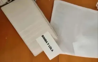 Bimba y Lola Tarjetero Monedero Blanco