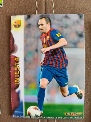 Cartas FC Barcelona 2013 - Busquets, Iniesta, Adri