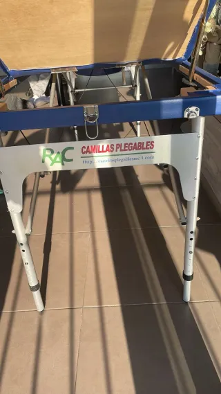 Camilla plegable masajista