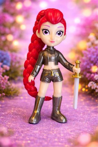 Muñeca guerrera con espada