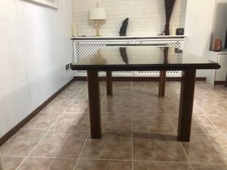 Mesa comedor extensible madera maciza