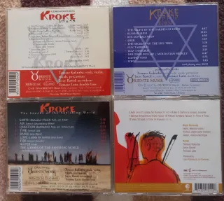 Lote 4 CDs Klezmer Kroke Trio Eden Nigel Kennedy