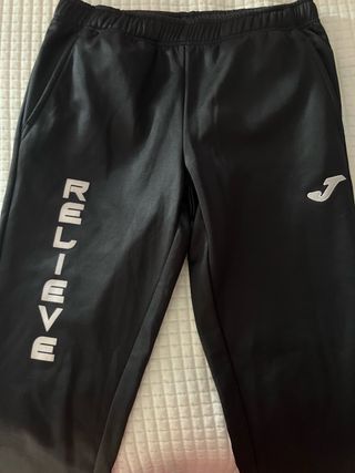 Pantalón chándal Joma negro