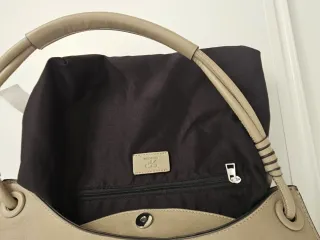 Bolso Piel  Parfois Beige Hombro