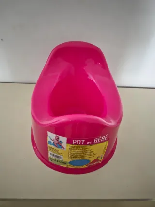 Orinal rosa para bebé