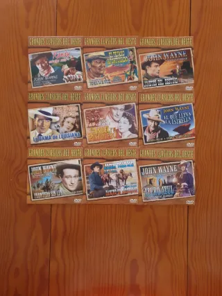 Colección DVD Grandes Clásicos del Oeste