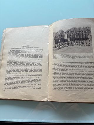 Libro antiguo 50 años del c.f.Barcelona