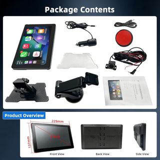 NUEVO! (50€) Pantalla 9” Inalámbrica Carplay Andr