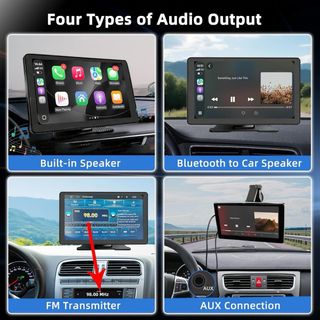 NUEVO! (50€) Pantalla 9” Inalámbrica Carplay Andr