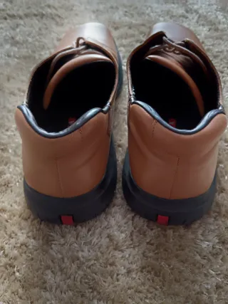 Zapatos Prada Talla 44 Beige/Negro