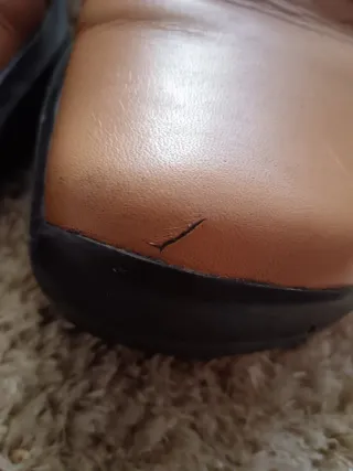 Zapatos Prada Talla 44 Beige/Negro