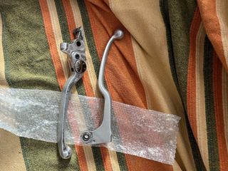 Manetas Yamaha FZ6 FZ1 Originales Plata