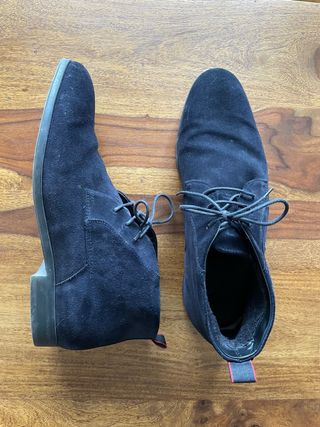 Botines Hugo Boss Azul Marino