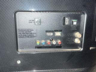 Televisión Smart  LG Negra