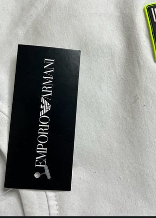 Conjunto Deportivo EA7 Camiseta y Pantalón