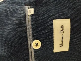 Traje Massimo Dutti Azul Talla 50