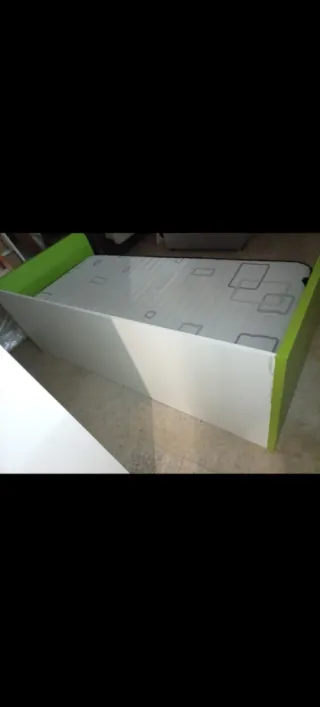 Cama madera con 4 cajones y colchón