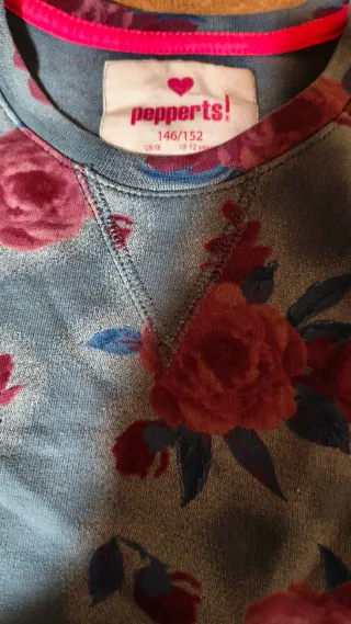 Vestido floral mangas 3/4