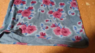 Vestido floral mangas 3/4