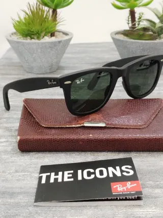 Ray-Ban Wayfarer 2140 Negro Mate