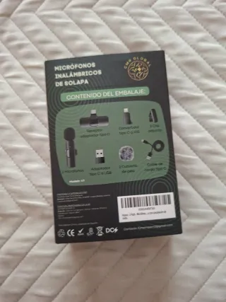 Micrófonos Inalámbricos Profesionales 2.4GHZ