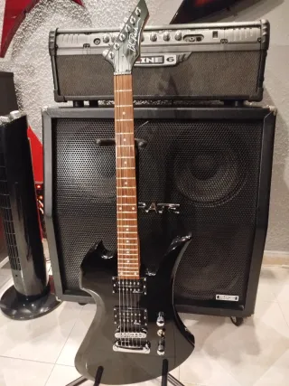 Guitarra Eléctrica BC Rich Mockingbird Negra