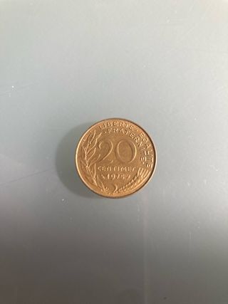 20 Céntimos Francia 1975