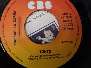 Vinilo Raffaella Carrá Male