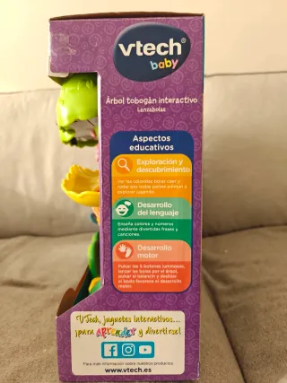 VTech Árbol Tobogán Interactivo Lanzabolas