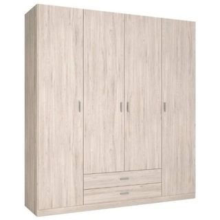 Armario de madera con cajones