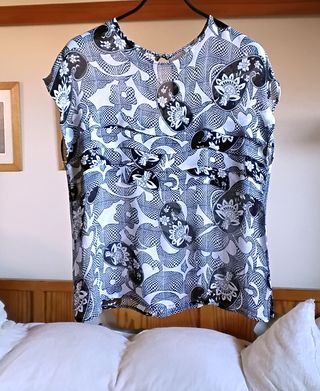 Blusa nueva seda El Corte Inglés Talla 44
