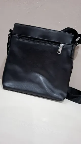 Borsa tracolla uomo/donna nera