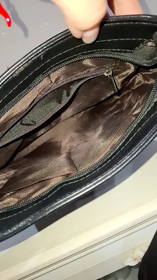 Borsa tracolla uomo/donna nera