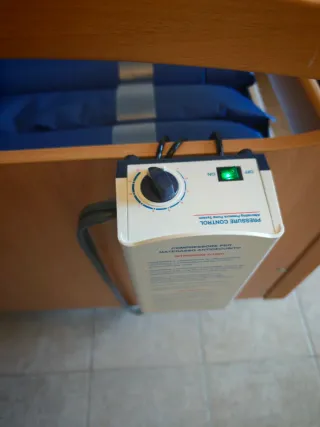 Cama articulada eléctrica madera