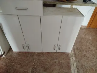 Muebles de cocina blancos