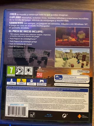 Minecraft PS4 Blu-ray Disc
