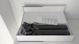 Barra de sonido negra