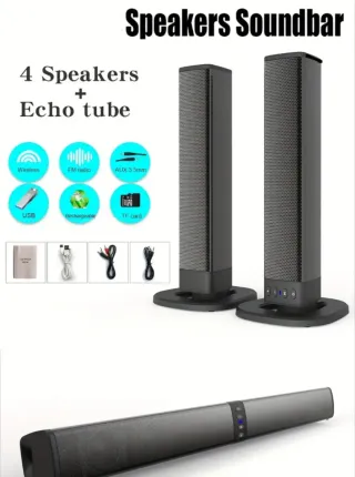 Barra de sonido negra