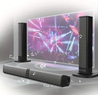 Barra de sonido negra