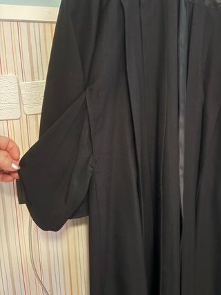 Túnica Semana Santa León Negra para 1,60m.