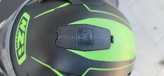 Casco Moto NZI GO RIDER STREAM DUO Negro/Verde