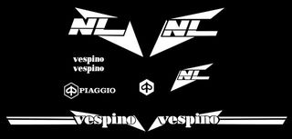 Pegatinas Vespino Piaggio NL