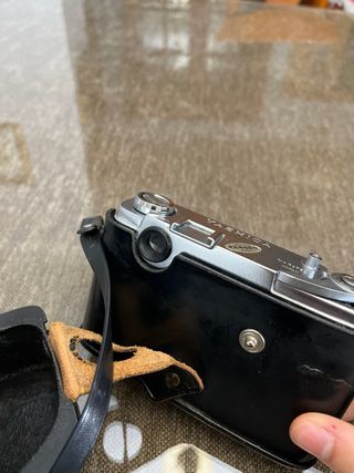 Cámara Analógica Yashica J Plata