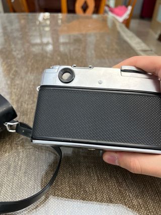 Cámara Analógica Yashica J Plata