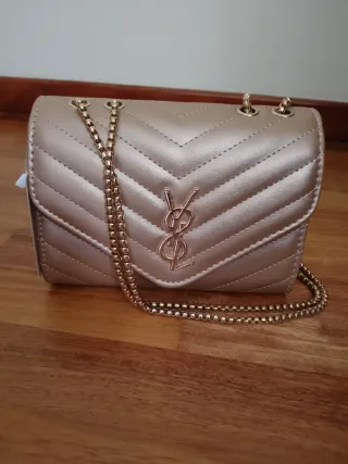 Bolso de fiesta dorado sin estrenar