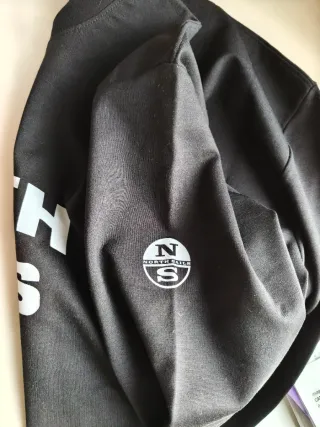 Felpa North Sails uomo nuova con cartellino