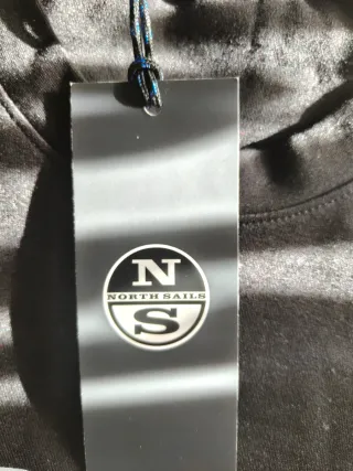 Felpa North Sails uomo nuova con cartellino