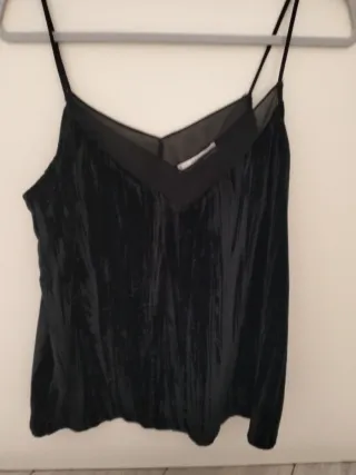 Lencero de antelina negro
